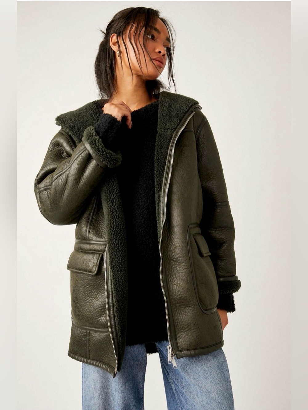 Free People We The Free Miller Vegan Jacket
